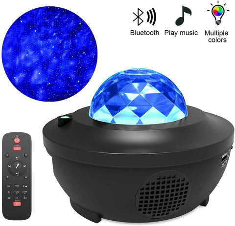 Colorful Starry Sky Projector Blueteeth USB Voice Control Music