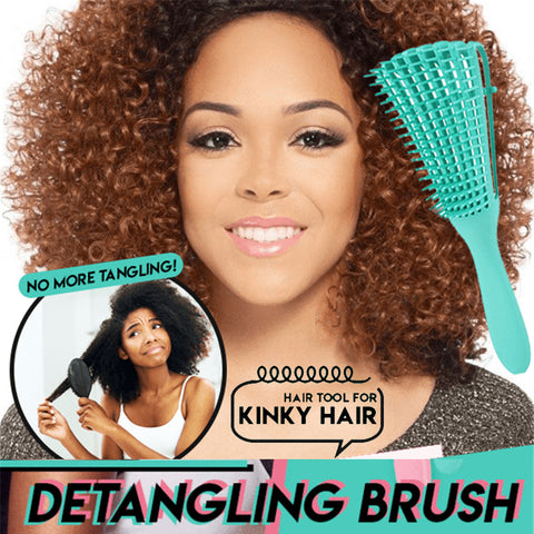 Detangler Brush for Curly Hair